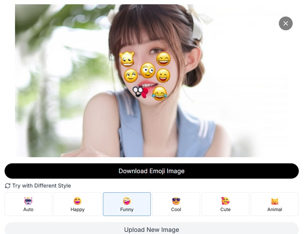 EmojiMyFace：AI人脸转表情符号，一键生成专属Emoji第1张