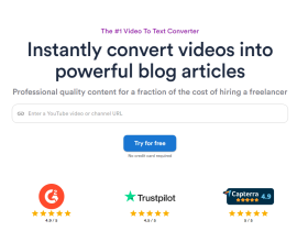 Video To Blog-使用GPT一键将YouTube视频转为文字博客